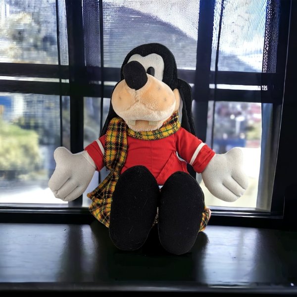 Vintage Walt Disney World Plush 16" Scottish Goofy