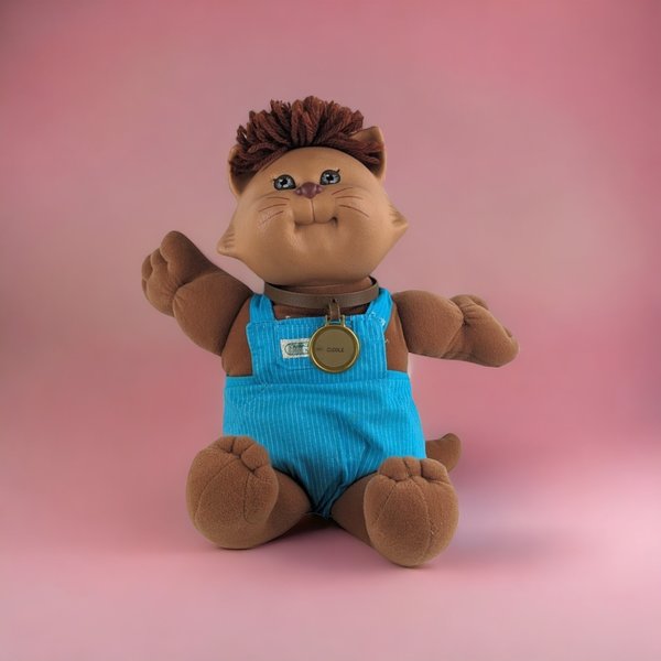 1983 Cabbage Patch Kids Koosas Cuddle Cat Doll