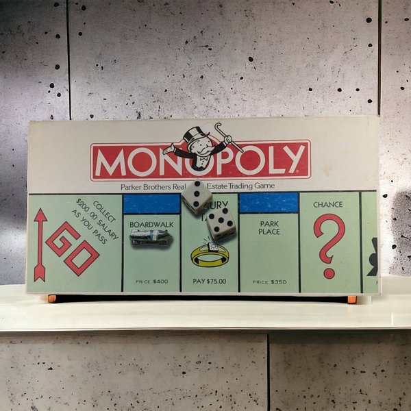 1985 Parker Brothers Monopoly Board Game