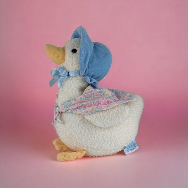 Vtg Plush Eden Beatrix Potter Jemima Puddleduck (9")