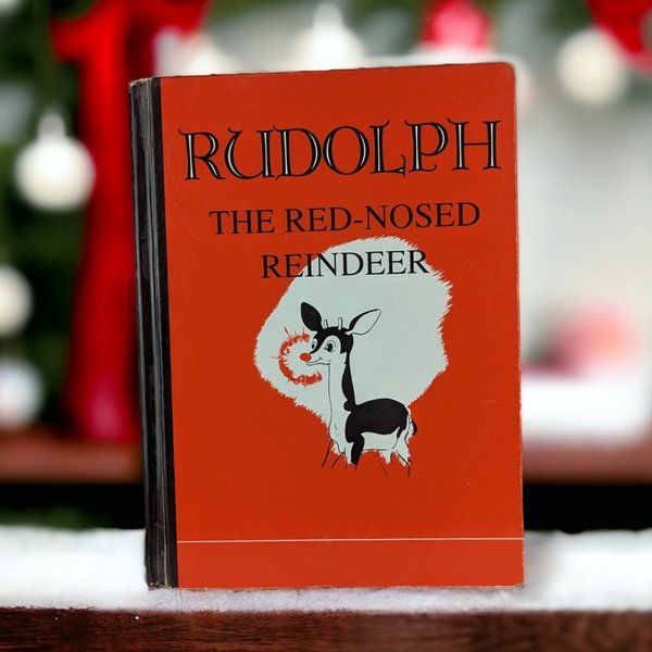 1967 Rudolph The Red-Nosed Reindeer Hardcover Book