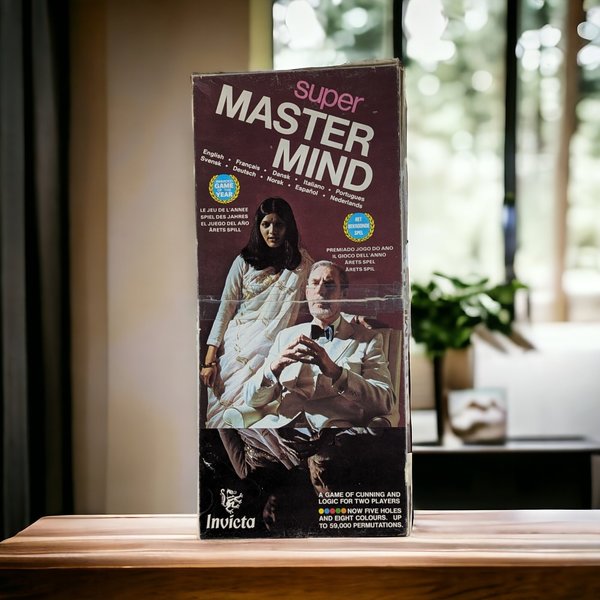 Vintage 1975 Invicta Super Mastermind Game | Complete with Instructions | Family Game Night