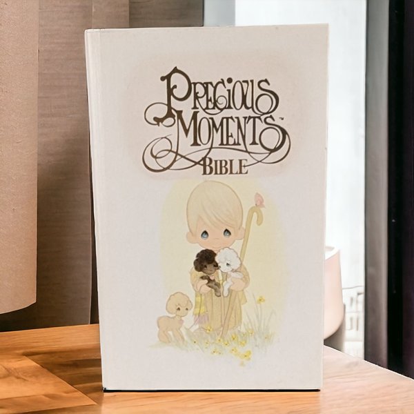 1985 Precious Moments Bible, New King James, Hardcover