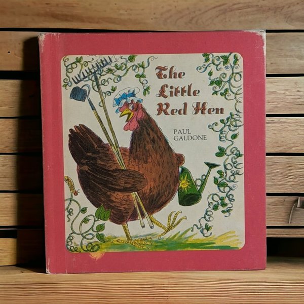 1973 Little Red Hen, Paul Galdone, Hardcover