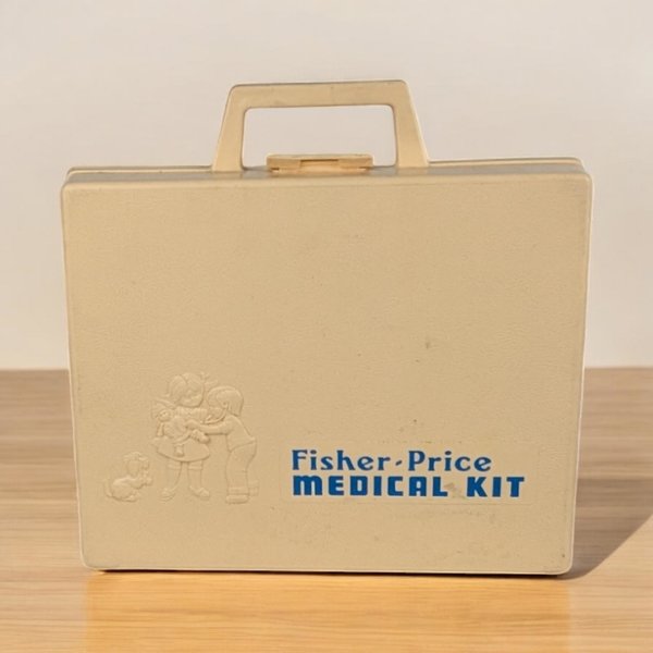 Vintage 1977 Fisher-Price Medical Kit - Complete & Nostalgic Playset