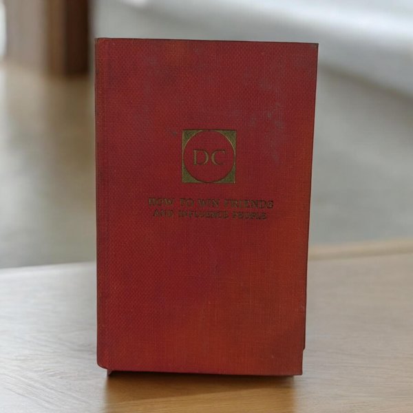 1936 How to Win Friends and Influence People by Dale Carnegie | Vintage Self-Help Book | Timeless Communication Advice