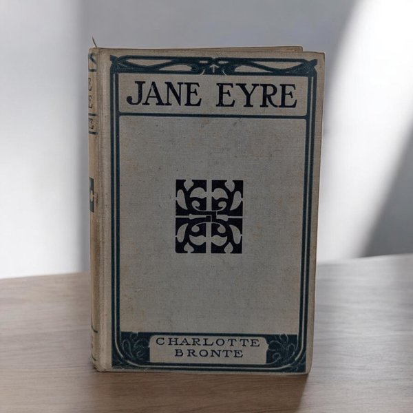 1911 Jane Eyre Hardcover | Charlotte Bronte Classic Novel | Antique Book Lover Gift