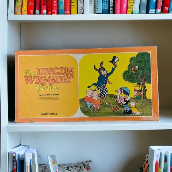 Vintage 1971 Parker Brothers Uncle Wiggily Game | Classic Family Board Game | Nostalgic Childhood Fun | Rare Collectible