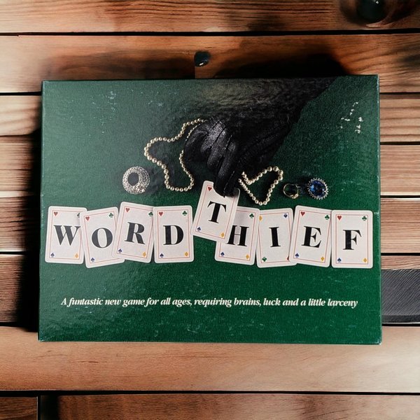 Vintage 1994 Word Thief Game | Complete |  Family Card Game |  Strategic Word Game | Fun for All Ages