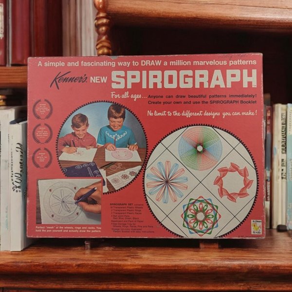 Vintage 1967 Kenner Spirograph Set, Complete Box, No Pencils, Great Condition