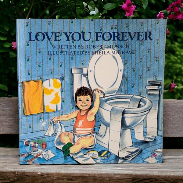 Vintage Love You Forever by Robert Munsch | Touching Children's Book | Paperback | Gift Idea