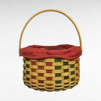 2003 Longaberger Christmas Collection Caroling Basket. 