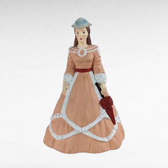 Vintage Dave Grossman Gone with the Wind Suellen Gone with the Wind Large Figurine.