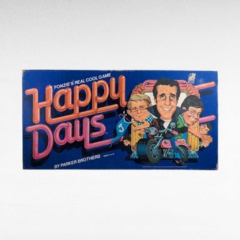 Vintage 1976 Happy Days Fonzie's Real Cool Game | Parker Brothers Board Game | Retro TV Show Collectible
