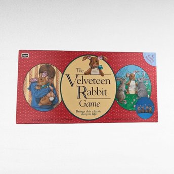 Vintage The Velveteen Rabbit Board Game, RoseArt Game, Children's Game, Family Game,  Storybook Game, Gift for Child, Collectible Game
