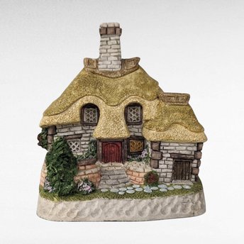 1993 David Winter Cottage "Glebe Cottage" | with COA and Original Box | Vintage Collectible