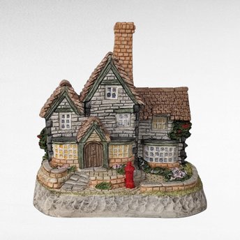 1993 David Winters Cottages The Post Office, Signed.
