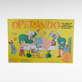 2004 Milton Bradley Operando Spanish Edition | Vintage Operation Game | Classic Board Game | Kids Game | Family Game Night