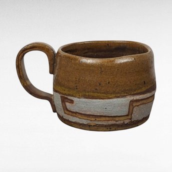 Handmade Vintage Art Pottery Mug.