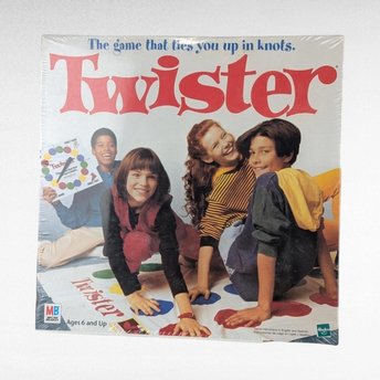1998 Hasbro Twister Game, Sealed, Vintage Party Game, Family Game, Kids Game, Classic Game, Collectible Game