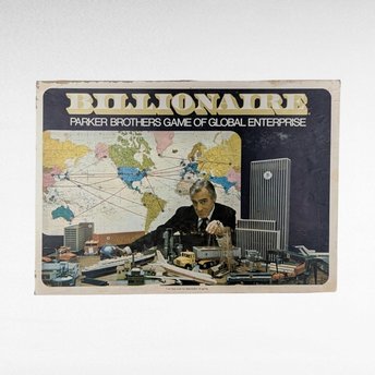 1973 Parker Brothers Billionaire Game, Vintage Board Game, Global Enterprise, Collectible Game, Family Game Night, Retro Game