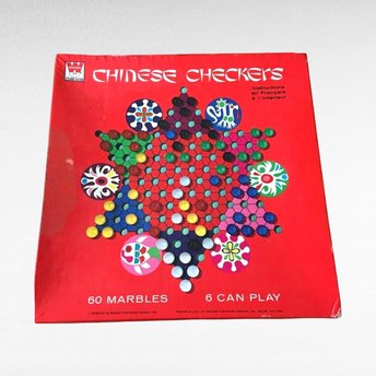 Vintage Whitman Chinese Checkers Game, Classic Board Game, Family Game Night, Strategy Game, Collectible Game, Retro Game