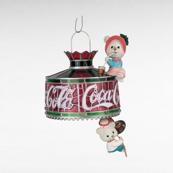 1993 Light Up Your Holidays with Coke Ornament.