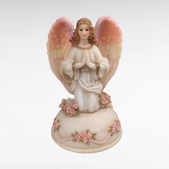 1995 Roman Seraphim Classic "The Rainbow's End" Angel Music Box, Collectible Music Box, Gift for Angel Lovers