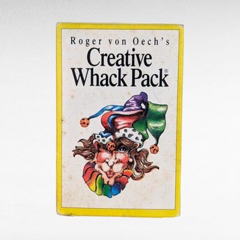 Vintage 1992 Creative Whack Pack by Roger von Oech - Brainstorming Cards - Creativity Tool - Innovation Game