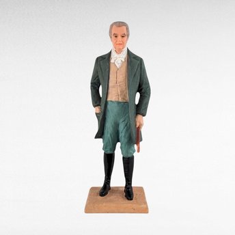 Vintage Dave Grossman Gone with the Wind Gerald O'Hara Figurine | 8.25" Porcelain Collectible | Southern Gentleman Decor | 1990s