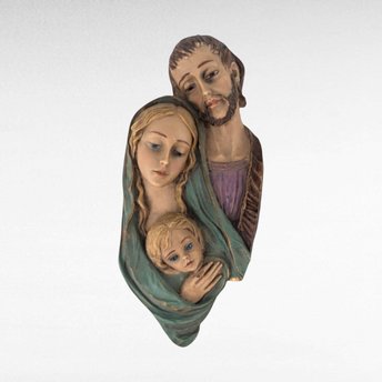 Vintage Roman Holy Family Wall Hanging.