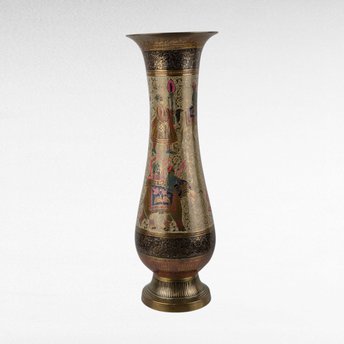 Vintage Brass Vase. 