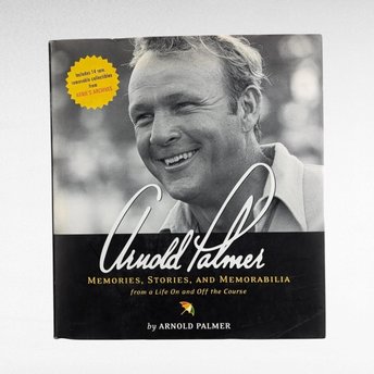 Arnold Palmer "Memories, Stories, and Memorabilia" | Golf Legend Biography | Collectible Book |  Golfer Gift
