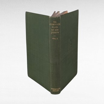 1946 Everyman's Library Ben Jonson Plays Vol. 1, English Drama, Gift for Scholar, Hardcover