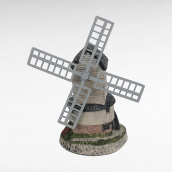 Vintage 1985 David Winter The Windmill Figurine with Box, Collectible English Cottage Decor, Gift for Him, Gift for Her, Miniature Building