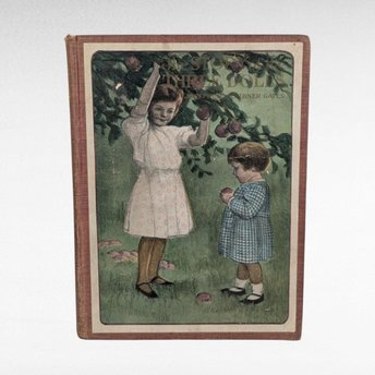1905 Antique Children's Book, The Story of The Three Dolls, Illustrated by Virginia Keep,  Josephine Scribner Gates, Hardcover, M.A. Donohue