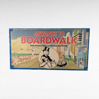 1985 Parkers Brothers Advance to Boardwalk Game.