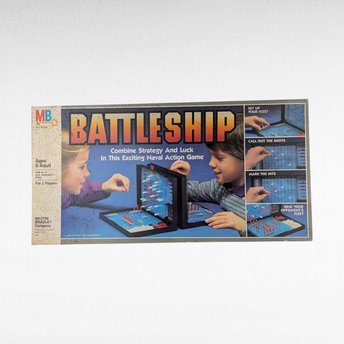 1984 Milton Bradley Battleship Game, Vintage Board Game, Naval Combat Game, Strategy Game, Family Game Night, Collectible Game