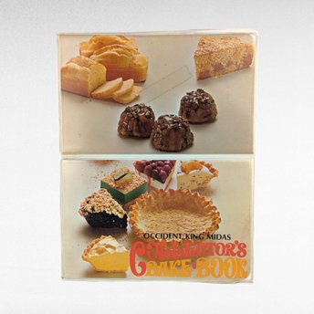 Vintage Occident King Midas Collector's Bake Book - Retro Recipes - Baking Nostalgia - Kitchen Decor