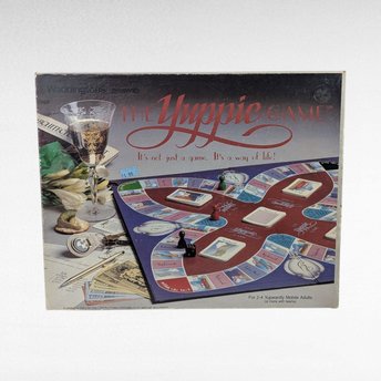 Vintage 1985 Waddingtons The Yuppie Game Complete