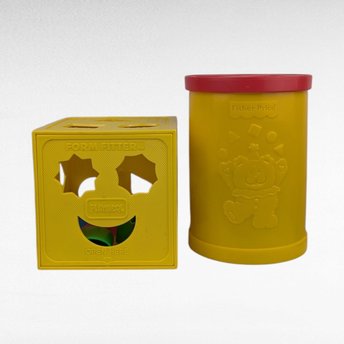 Vintage Fisher Price & Playskool Shape Sorters, Retro Toys, Classic Toys, Educational Toys, Gift for Kids, Nostalgic Toys, Vintage Toy
