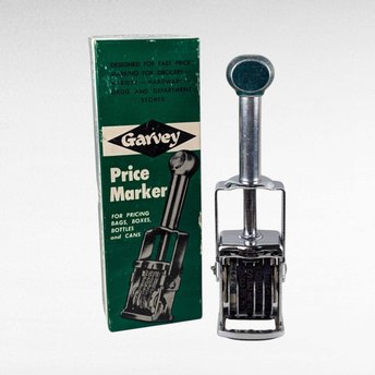 Vintage Garvey Price Marker, Store Pricing Tool, Retro Pricing Gun, Collectible Advertising, Gift for Collector