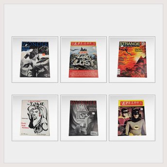 Vintage Magazine Lot, Wonder, Tome, Epi-Log, Strange, Ray Harryhausen, Lovecraft, Batman, Land of the Lost, Gift for Sci-Fi Fan