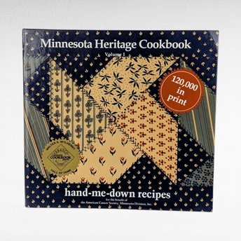 1979 Minnesota Heritage Cookbook, Volume I, Hardcover, Community Recipes, Charity Cookbook, Gift for Home Cook