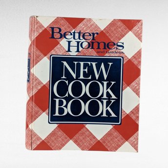1989 Better Homes and Gardens New Cookbook, Hardcover, Ring Binder, Classic Recipes, Beginner Cook Gift
