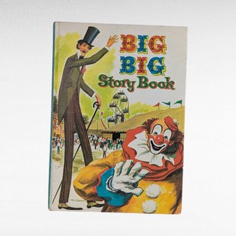 1955 Big Big Storybook, Whitman Publishing Hardcover, Classic Children's Stories, Collectible Book, Gift for Nostalgia Lover