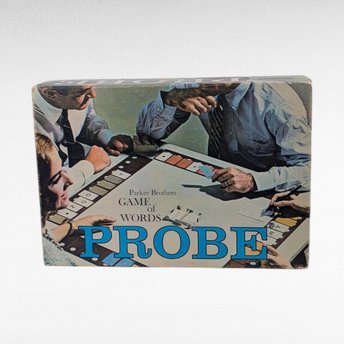 1964 Parker Brothers Probe Game, Complete Word Game, Vintage Board Game, Gift for Game Collectors, Family Game Night