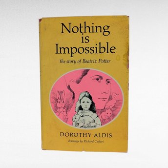 1971 Beatrix Potter Biography Hardcover, Dorothy Aldis Book, Vintage Children's Literature History, Collectible Author
