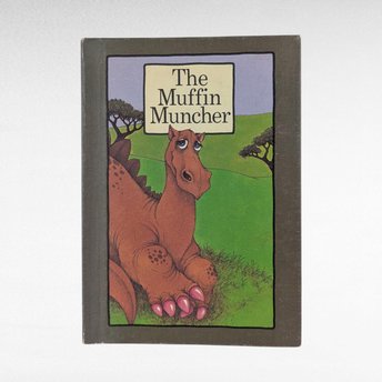 1974 The Muffin Muncher Hardcover Book, Stephen Cosgrove, Vintage Children's Book, Dragon Story, Collectible Kids Book, Illustrated Book