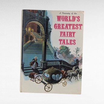 1972 World's Greatest Fairy Tales Hardcover, Helen Hyman Adaptations, Illustrated Classic Stories, Collectible Book, Gift for Fantasy Lover